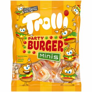 Trolli Party Burger Minis 17x 10 g